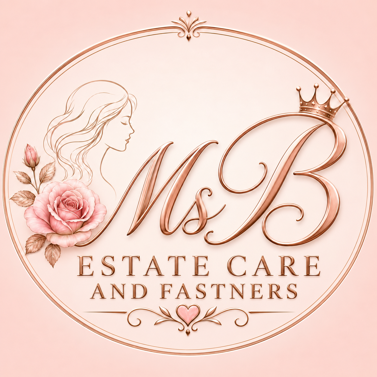 Ms B Estate Care and Fastners brand emblem